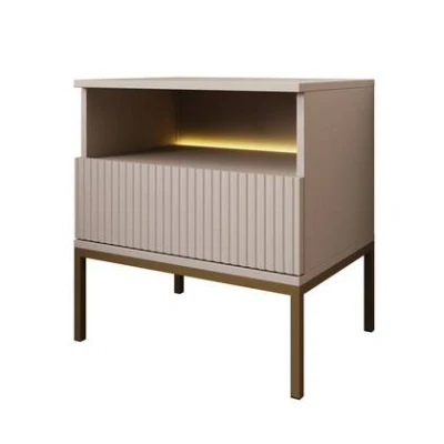 Afbeelding van Meubella Legend Nachtkastje Beige
