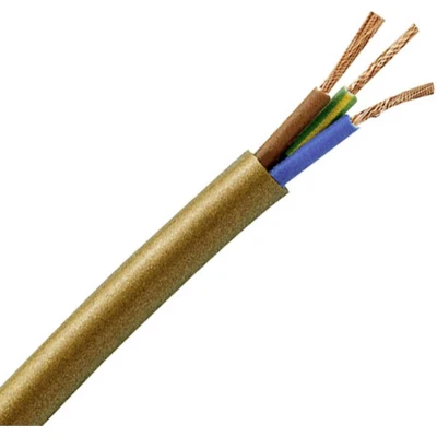 Afbeelding van Kopp 151625006 Geïsoleerde kabel H03VV F 3 G 0.75 mm² Wit 25 m