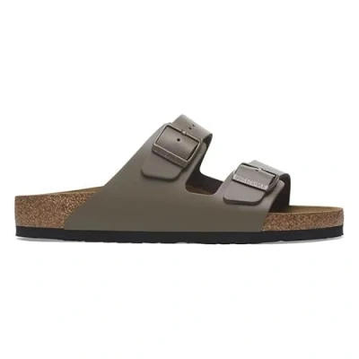 Afbeelding van Birkenstock Arizona Unisex Muiltjes Concrete gray, Maat: 38, gray Leer