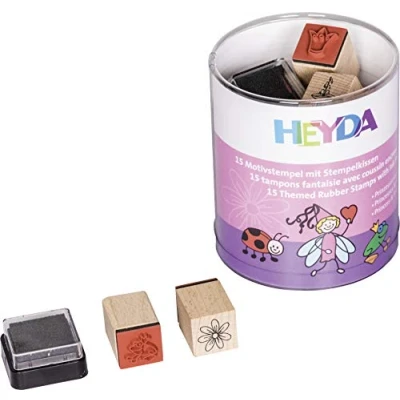 Afbeelding van Heyda 204888487 stempelbox (prinsessen en feeën) Afmetingen motief: ca. 1,5 x cm