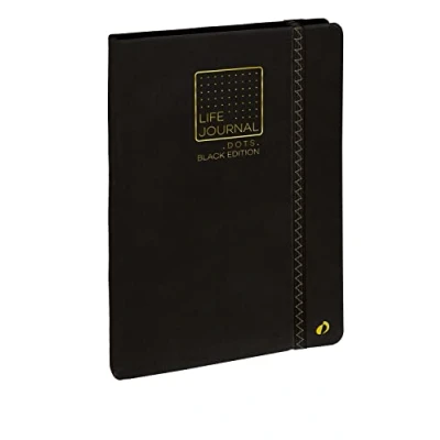 Image de QUOVADIS CARNET DOTS BLACK EDITION