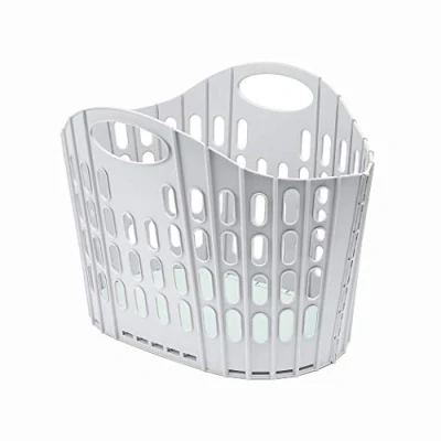 Afbeelding van Addis Easy Store Wasmand, 38 l, grijs en mint, liter