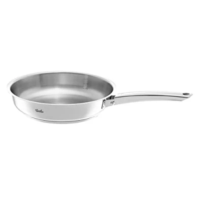 Afbeelding van Fissler Steelux Pro/roestvrijstalen pan (Ø 24 cm), ongecoate pan, inductie