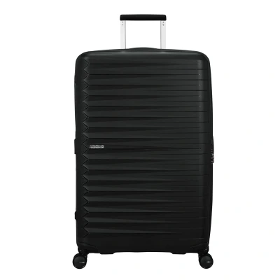 Afbeelding van American Tourister Reiskoffer Fastforward spinner (4wiel)78/34 uitbreidbaar Flash black 118 l