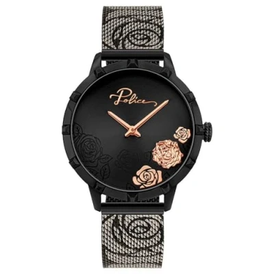 Afbeelding van Police Dammes Accessoires Horloges Zwart One Size