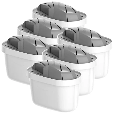 Afbeelding van Wessper AquaMax Protect filterpatronen voor zeer hard water, compatibel met Brita Maxtra Plus, 6 stuks