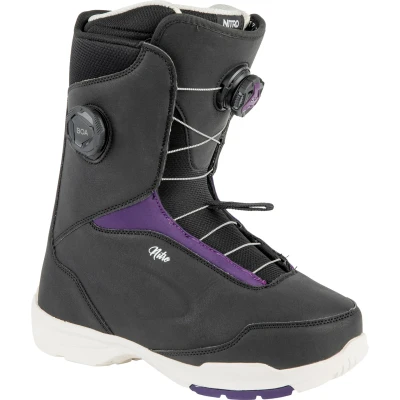 Afbeelding van Nitro Scala BOA Snowboardschoenen Dames Black Purple 27.5 (EU 42) Zwart
