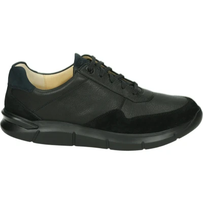 Afbeelding van Ganter 251720 Heren sneakersHeren veterschoenVrije tijdsschoenen Kleur: Zwart Maat: 42.5