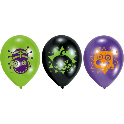 Afbeelding van Halloween Kids ballonnen 6 stuks