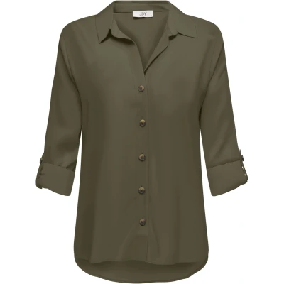 Afbeelding van JDY viscose blouse ivy green maat XS