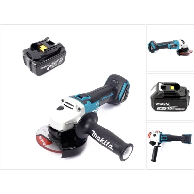 Afbeelding van Makita DGA 504 F1 accu haakse slijper 18V 125mm borstelloos + 1x oplaadbare 3.0Ah zonder lader