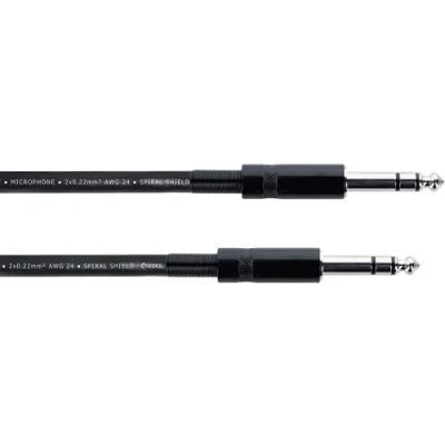 Afbeelding van Cordial EM 1.5 VV Patchkabel Stereo 1,5 m patch kabel