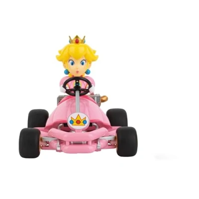 Image de Voiture télécommandée Helight Carrera RC 2,4Ghz Nintendo Mario Pipe Kart Peach