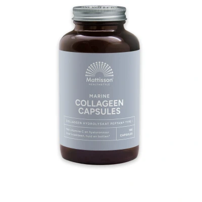Afbeelding van Mattisson Marine Collageen Blend Peptan Type I 180 capsules