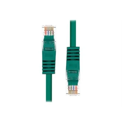 Image de ProXtend Cordon de raccordement RJ 45 (M) pour 2 m 5.4 mm UTP CAT 5e IEEE 802.3at moulé, sans crochet, bloqué vert