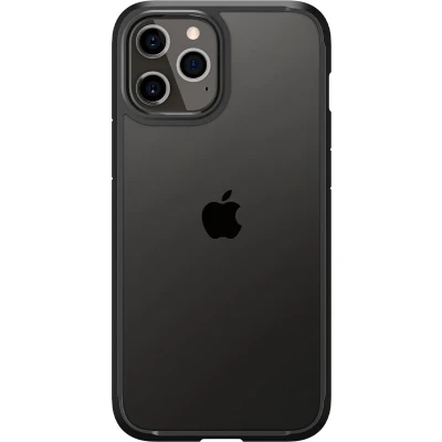 Afbeelding van Spigen Ultra Hybride hoesje compatibel met iPhone 12 Pro Max Zwart