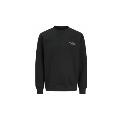 Afbeelding van Jack &amp; Jones Premium Gedruckt Sweater, Heren, Maat: Small, Black