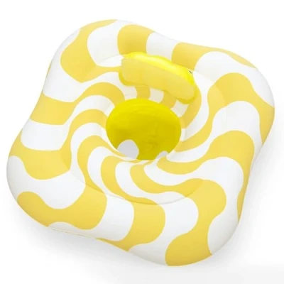 Afbeelding van Bestway Opblaasbare Drijver 2 Ringen Baby Zitje 79x79 cm 1 Jaar Tuin, Zwembad, Strand