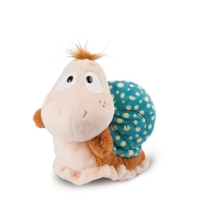 Afbeelding van NICI Pluche slak 25 cm dieren voor meisjes, jongens, baby&#039;s Zacht speelgoed om te knuffelen, spelen en slapen knuffeldier slakken schattig verjaardagscadeau