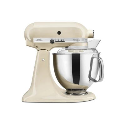 Afbeelding van KitchenAid Artisan Keukenrobot Met Kantelbare Kop 4,8l Extra Accessoires 5ksm175ps Cream
