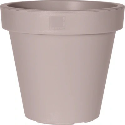 Afbeelding van Bloempot ek rond 25 cm Pastel Beige