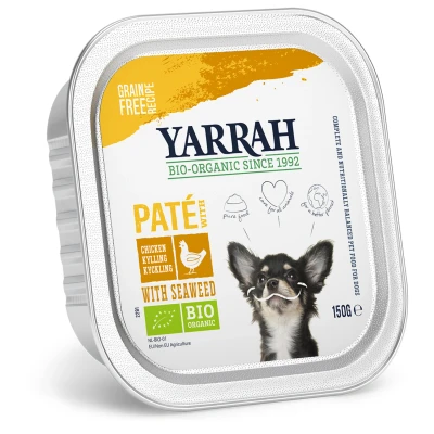 Afbeelding van Yarrah Bio Alu Pate Graanvrij 150 g Hondenvoer Kip&amp;Zeewier