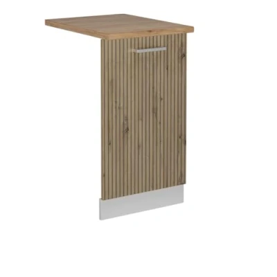 Afbeelding van Vicco Panneau de lave vaisselle R Line en chêne artisanal, 45 cm, AP
