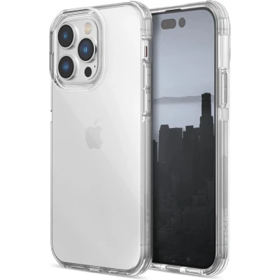 Afbeelding van Raptic X Doria Clear Case voor iPhone 14 Pro Max, gepantserde transparante cover