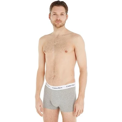 Afbeelding van Calvin Klein 3 PACK Onderbroeken, Heren, Maat: XL, Grey heather
