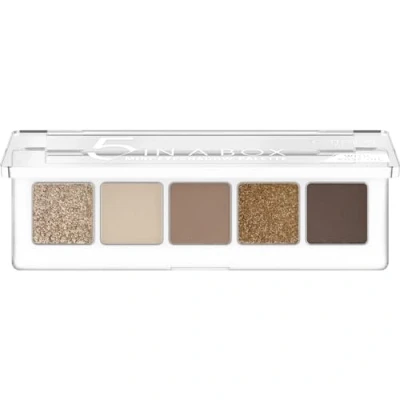 Afbeelding van Catrice 5 In A Box Mini Eyeshadow Palette 010 Golden Nude Look 4 gr