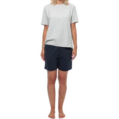 Afbeelding van Schiesser SET Pyjama Dunkelblau grau, Dames, Maat: 46, grau