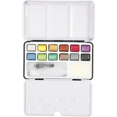 Afbeelding van Art Aqua aquarelverf, diverse kleuren, 12kleuren