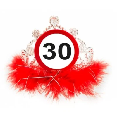Afbeelding van Folat Tiara Verkeersbord 30