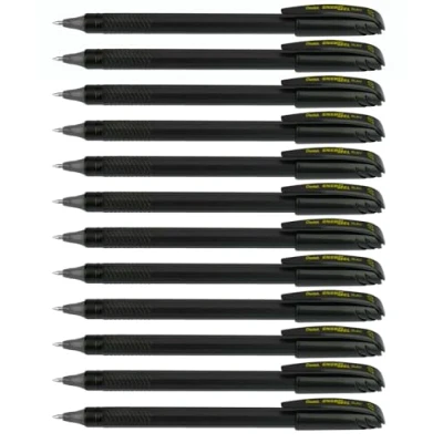 Afbeelding van Pentel BL417R A gelpen Afgetopte Zwart