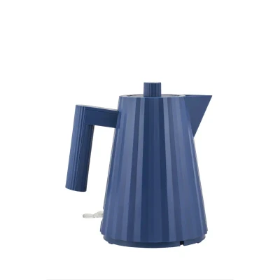 Afbeelding van Alessi Plissé Waterkoker Donkerblauw 1 liter
