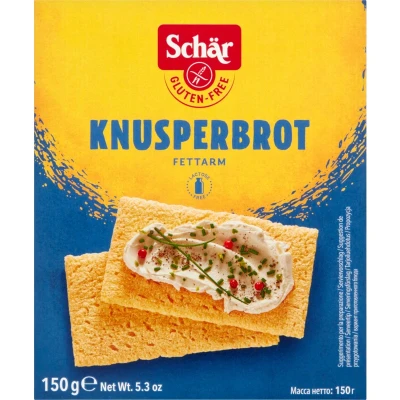 Afbeelding van Schär Knusperbrot Glutenvrije Luchtige Crackers 150g