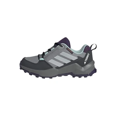 Afbeelding van Adidas Terrex AX4R Unisex Outdoorschoenen voor kinderen, Maat: 35.5, Grey/semi flash aqua Textiel/ synthetisch