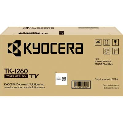 Afbeelding van KYOCERA TK 1260 tonercartridge 1 stuk(s) Origineel Zwart