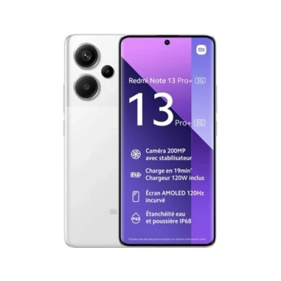 Image de Xiaomi Redmi Note 13 Pro+ 5G 12Go/512Go Blanc avec Youfone contrat 200 mn + 40000 Mo 4G+