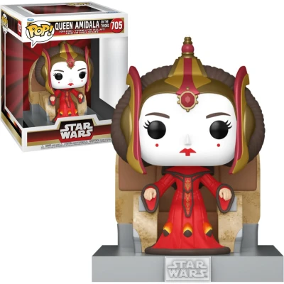Afbeelding van Funko Pop! Deluxe: Star Wars: Episode I The Phantom Menace 25th Anniversary Amidala on Throne