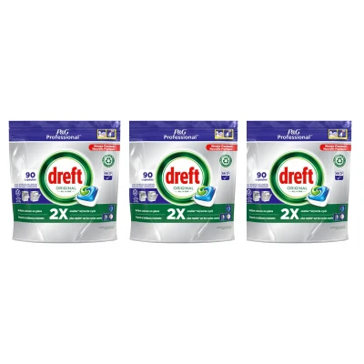 Afbeelding van Dreft Original All in One Vaatwastabletten Regular 270 stuks