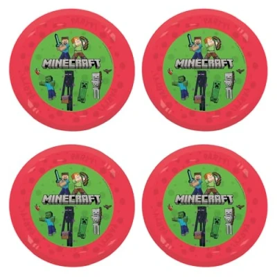 Afbeelding van Procos Minecraft 96756 bord, 21 cm, meerkleurig