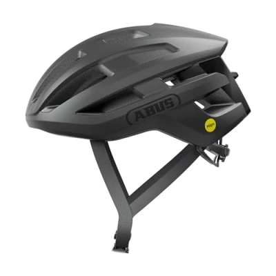 Afbeelding van Fietshelm Abus Powerdome Mips maat L Mat zwart