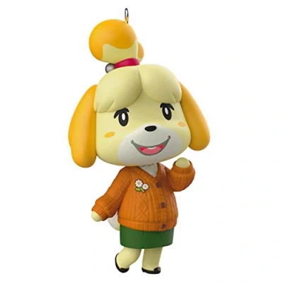 Afbeelding van Hallmark Keepsake décoration de Noël 2023, Nintendo Animal Crossing, Isabelle, cadeaux pour joueurs