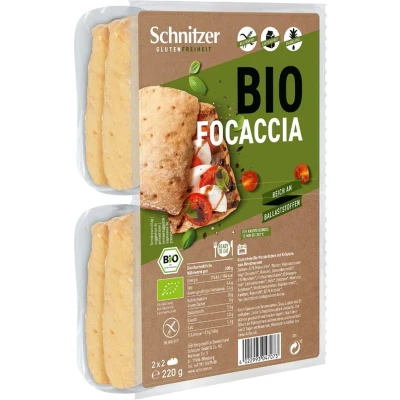Afbeelding van Schnitzer BIO Focaccia 220GR