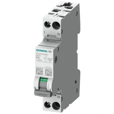 Afbeelding van Siemens 5SL60167MC 5SL6016 7MC Zekeringautomaat 2 polig 16 A