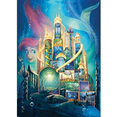Afbeelding van Legpuzzel Disney Castles Ariel, 1000st.