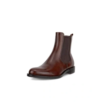 Afbeelding van ECCO Sartorelle 25 Korte laarzen, Dames, Maat: 43, Dark brown Leer