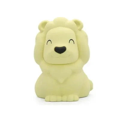 Afbeelding van Dhink Nachtlampje Leeuw Nala oplaadbaar in zacht knuffel siliconen materiaal