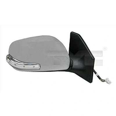 Afbeelding van Buitenspiegel Tyc 336 0078 Links Met grondlaag voor elek. spiegelverstelling, Bol vormig, Te verwarmen TOYOTA: Avensis II Station Wagon